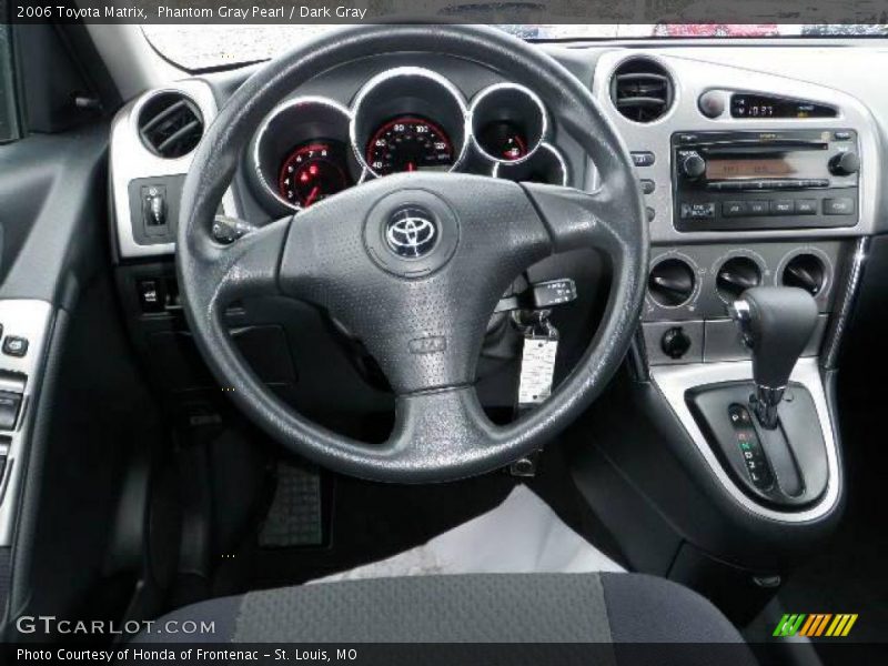 Phantom Gray Pearl / Dark Gray 2006 Toyota Matrix