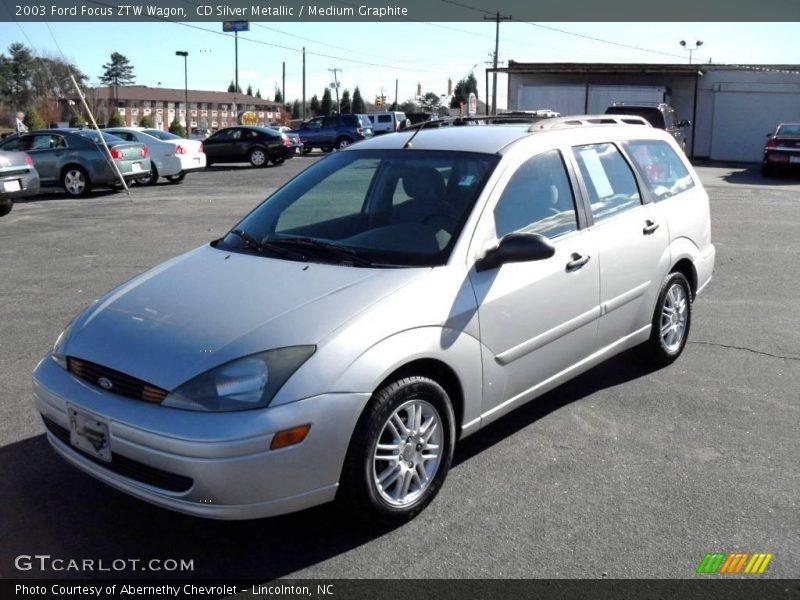 CD Silver Metallic / Medium Graphite 2003 Ford Focus ZTW Wagon