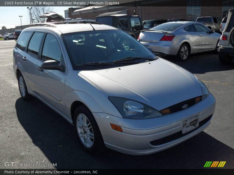 CD Silver Metallic / Medium Graphite 2003 Ford Focus ZTW Wagon