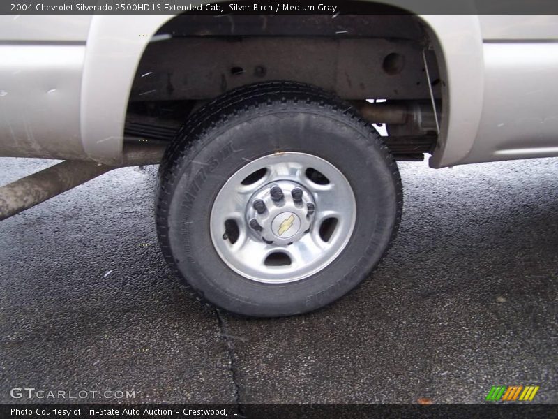 Silver Birch / Medium Gray 2004 Chevrolet Silverado 2500HD LS Extended Cab