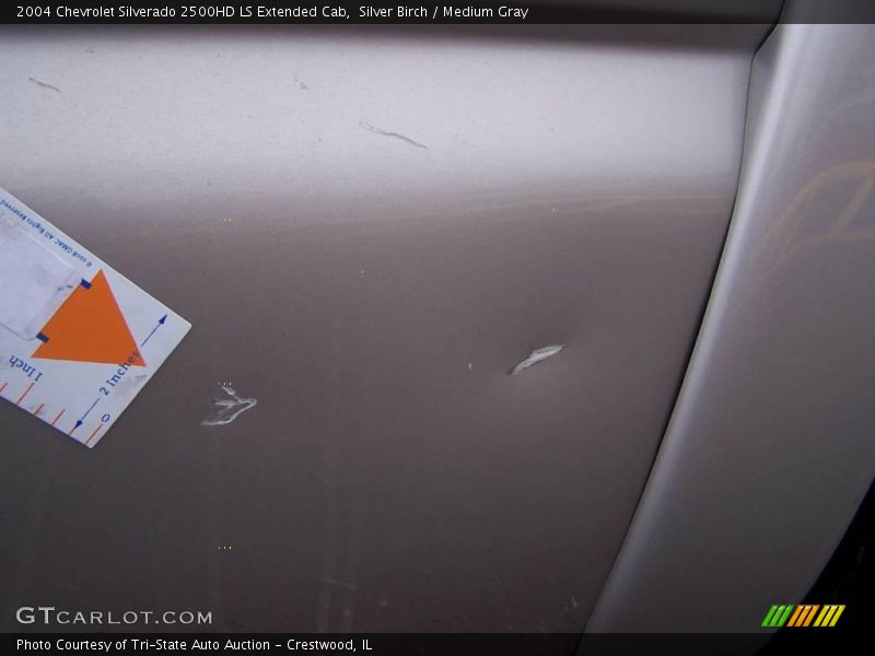 Silver Birch / Medium Gray 2004 Chevrolet Silverado 2500HD LS Extended Cab