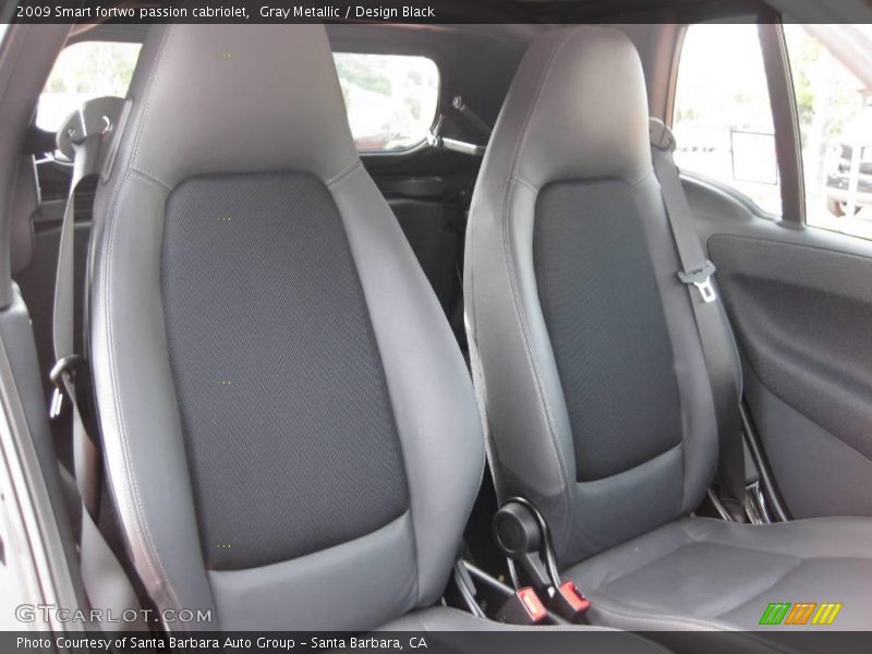 Gray Metallic / Design Black 2009 Smart fortwo passion cabriolet