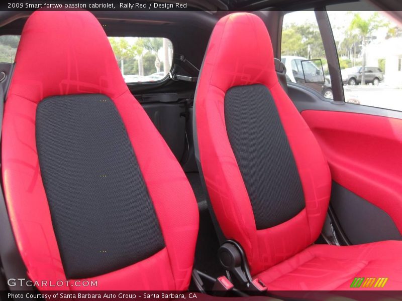 Rally Red / Design Red 2009 Smart fortwo passion cabriolet