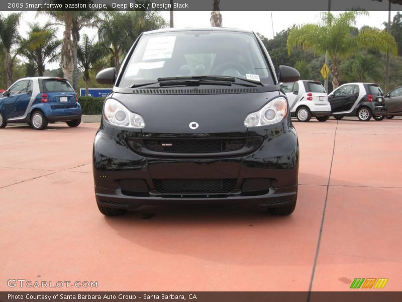 Deep Black / Design Black 2009 Smart fortwo passion coupe