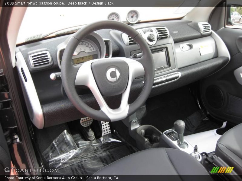 Deep Black / Design Black 2009 Smart fortwo passion coupe