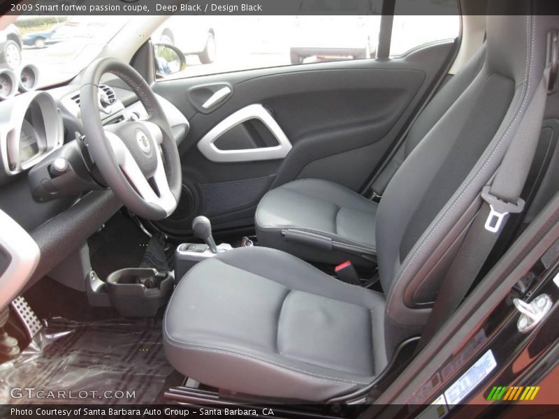 Deep Black / Design Black 2009 Smart fortwo passion coupe
