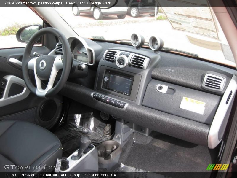 Deep Black / Design Black 2009 Smart fortwo passion coupe