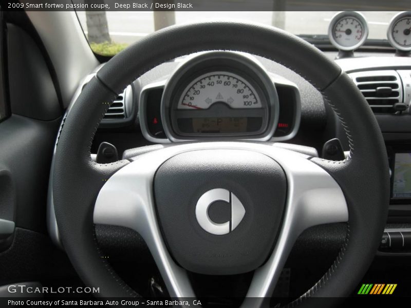 Deep Black / Design Black 2009 Smart fortwo passion coupe
