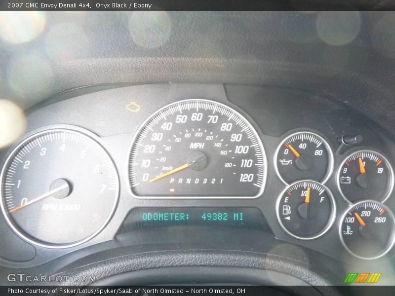 Onyx Black / Ebony 2007 GMC Envoy Denali 4x4