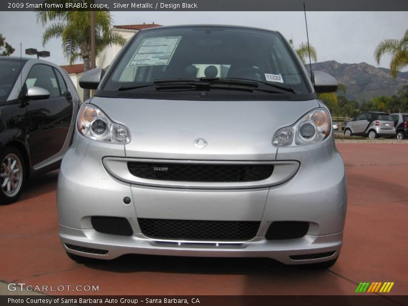 Silver Metallic / Design Black 2009 Smart fortwo BRABUS coupe