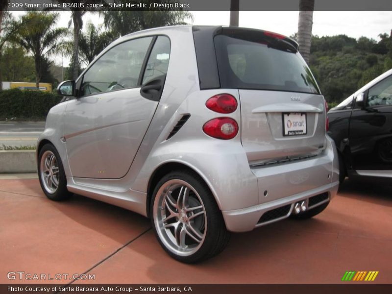 Silver Metallic / Design Black 2009 Smart fortwo BRABUS coupe