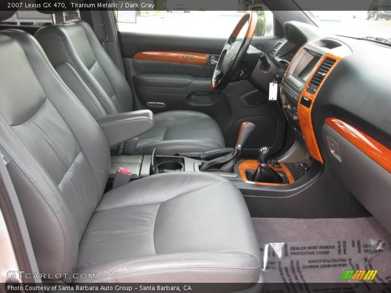 Titanium Metallic / Dark Gray 2007 Lexus GX 470