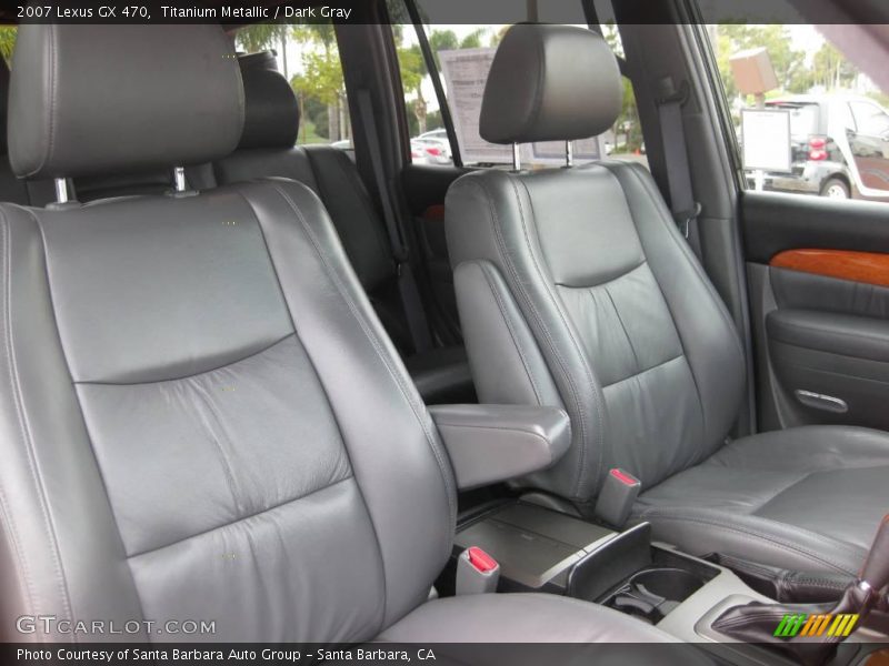 Titanium Metallic / Dark Gray 2007 Lexus GX 470