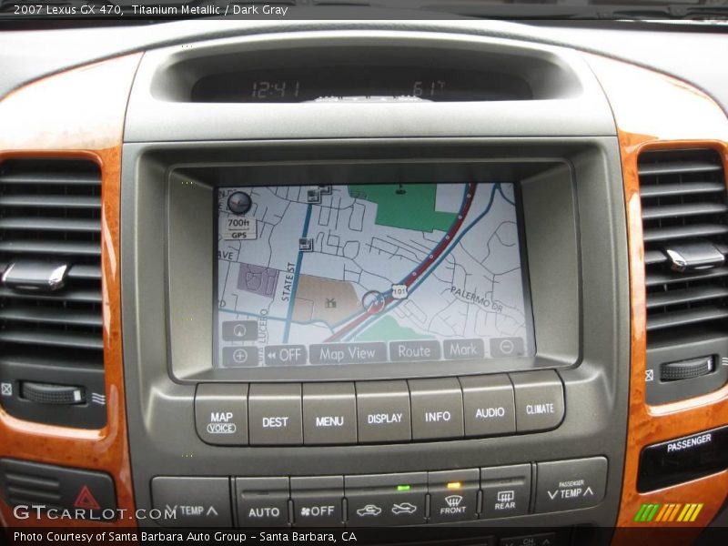 Titanium Metallic / Dark Gray 2007 Lexus GX 470