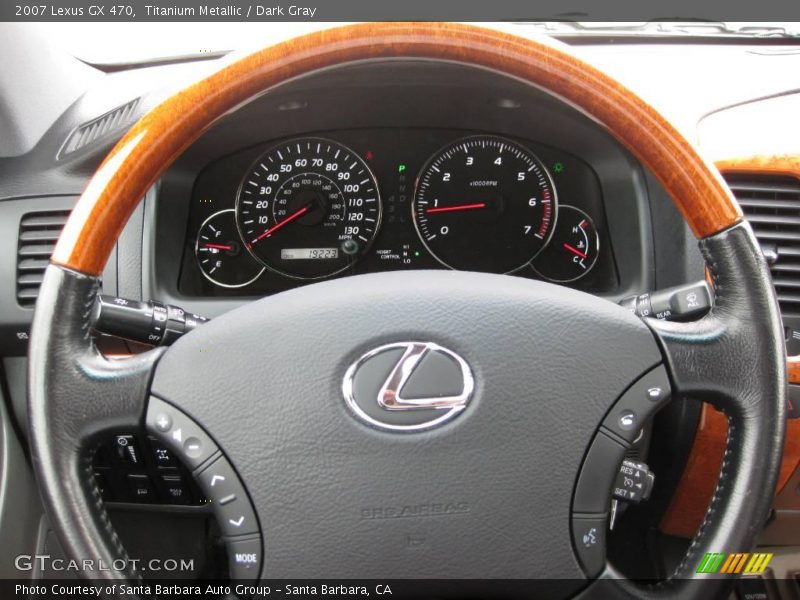 Titanium Metallic / Dark Gray 2007 Lexus GX 470