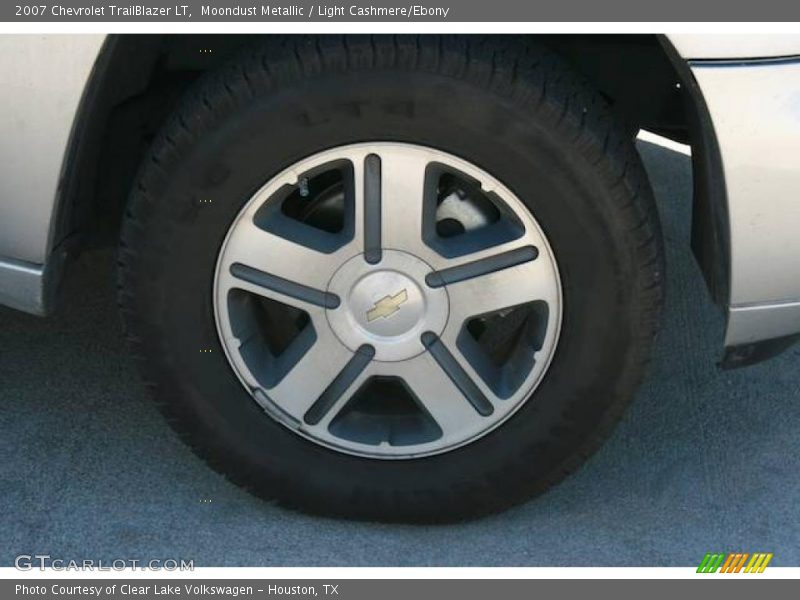 Moondust Metallic / Light Cashmere/Ebony 2007 Chevrolet TrailBlazer LT