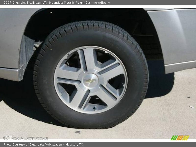 Moondust Metallic / Light Cashmere/Ebony 2007 Chevrolet TrailBlazer LT