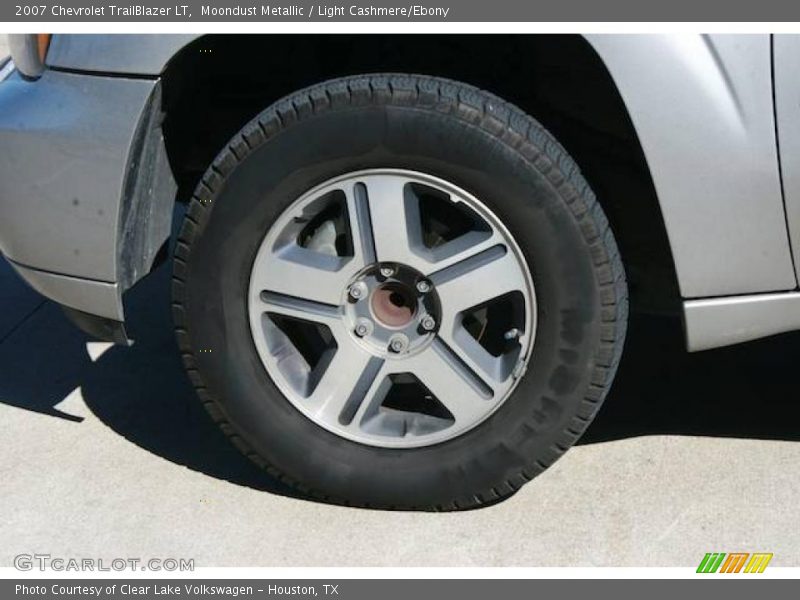 Moondust Metallic / Light Cashmere/Ebony 2007 Chevrolet TrailBlazer LT