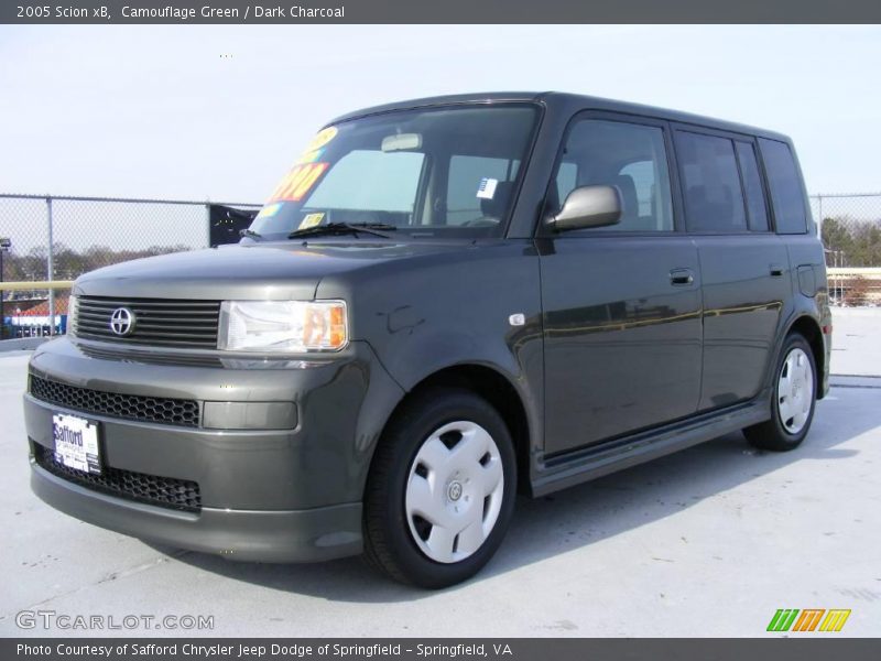 Camouflage Green / Dark Charcoal 2005 Scion xB