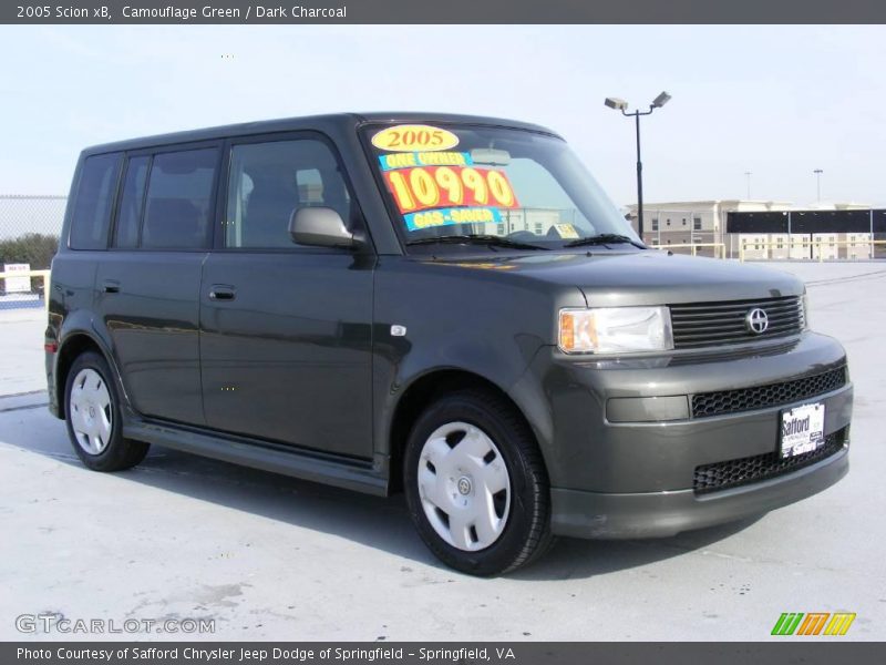Camouflage Green / Dark Charcoal 2005 Scion xB