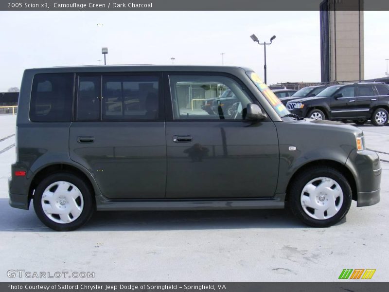 Camouflage Green / Dark Charcoal 2005 Scion xB