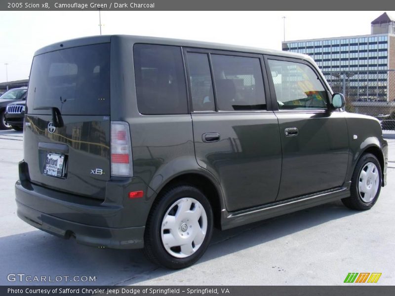 Camouflage Green / Dark Charcoal 2005 Scion xB