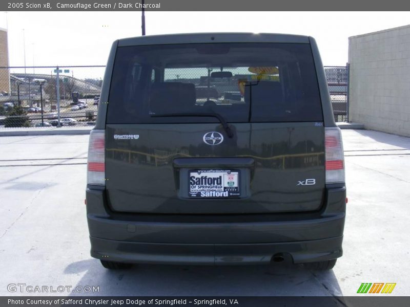 Camouflage Green / Dark Charcoal 2005 Scion xB