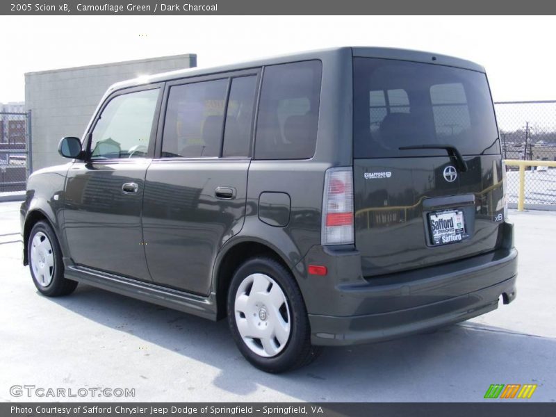 Camouflage Green / Dark Charcoal 2005 Scion xB