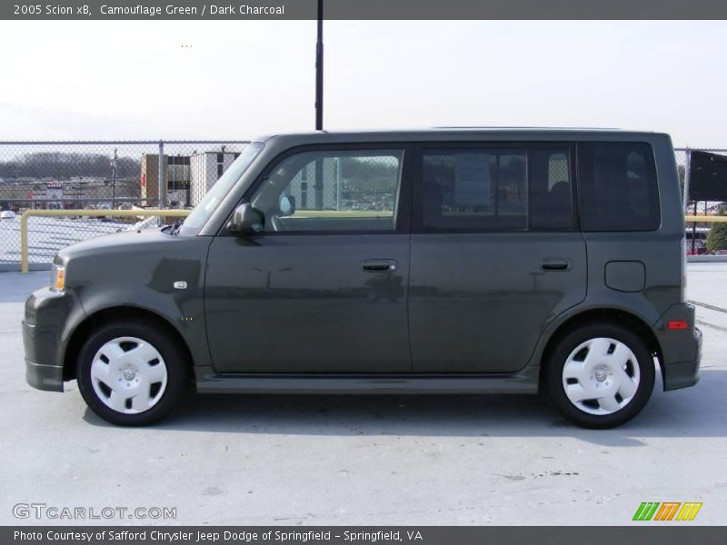 Camouflage Green / Dark Charcoal 2005 Scion xB