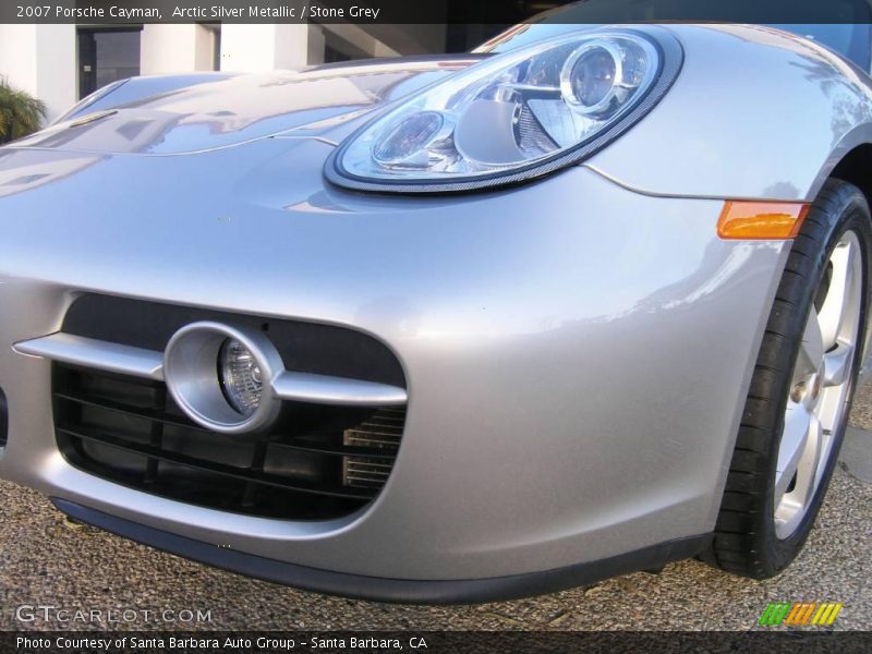 Arctic Silver Metallic / Stone Grey 2007 Porsche Cayman