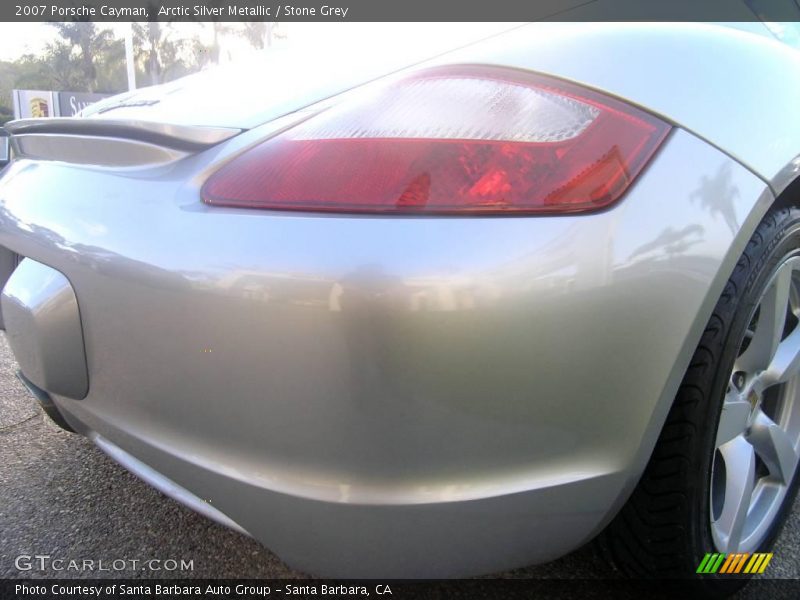 Arctic Silver Metallic / Stone Grey 2007 Porsche Cayman