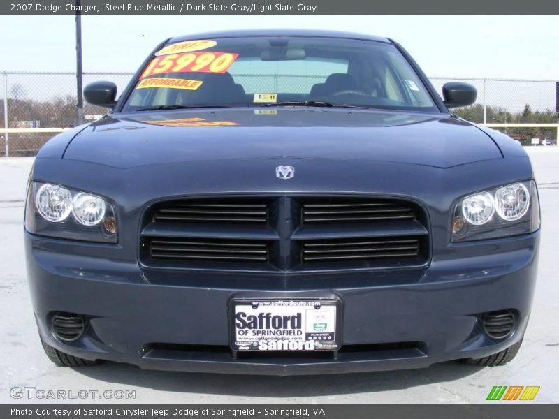 Steel Blue Metallic / Dark Slate Gray/Light Slate Gray 2007 Dodge Charger