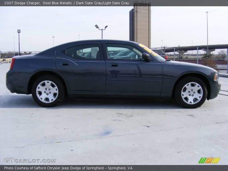 Steel Blue Metallic / Dark Slate Gray/Light Slate Gray 2007 Dodge Charger