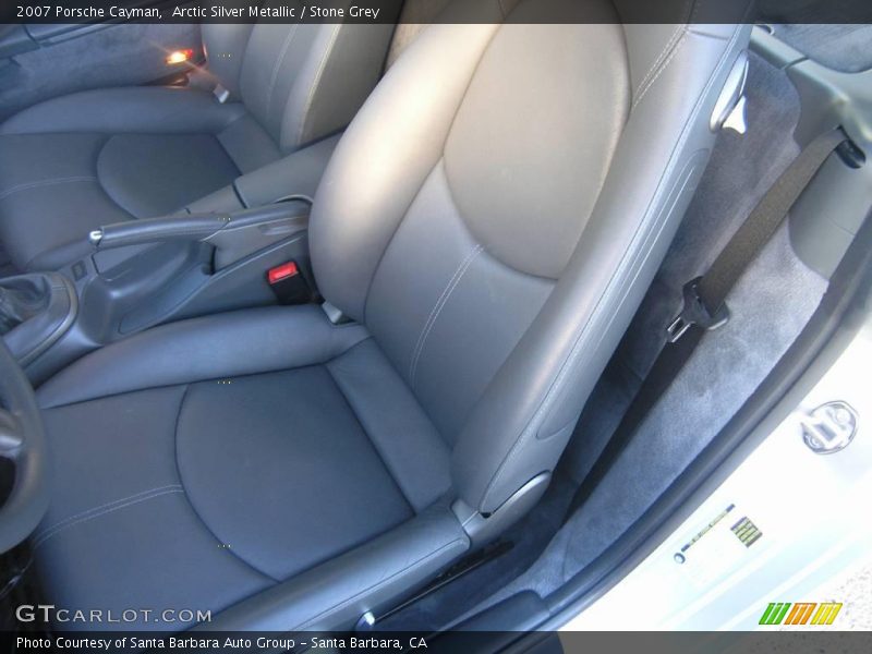 Arctic Silver Metallic / Stone Grey 2007 Porsche Cayman