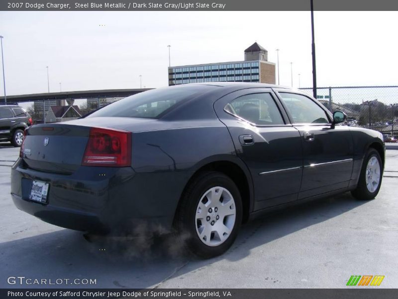 Steel Blue Metallic / Dark Slate Gray/Light Slate Gray 2007 Dodge Charger