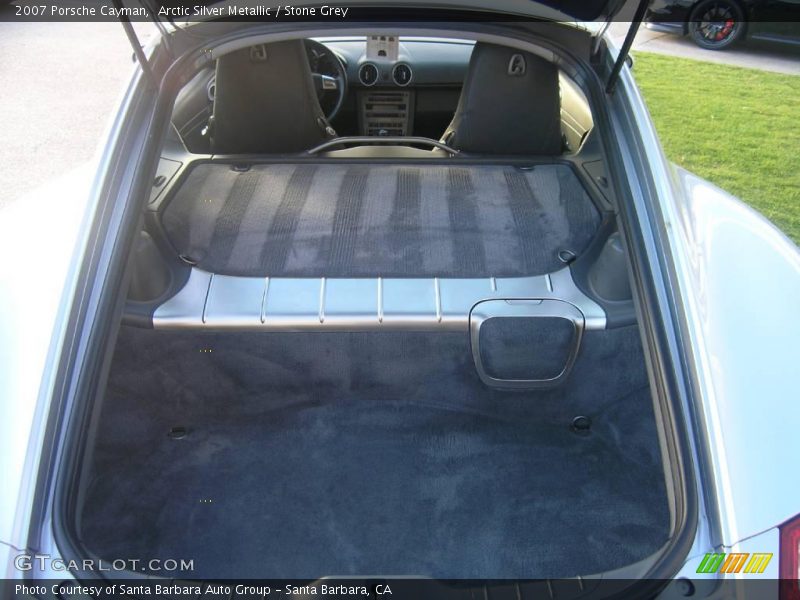Arctic Silver Metallic / Stone Grey 2007 Porsche Cayman