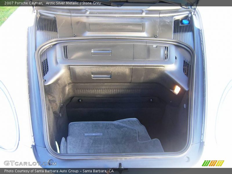 Arctic Silver Metallic / Stone Grey 2007 Porsche Cayman
