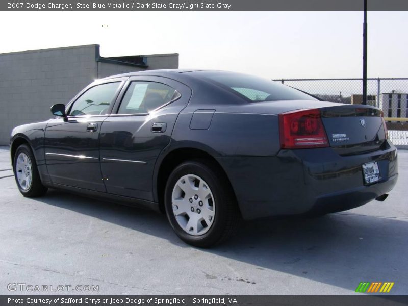 Steel Blue Metallic / Dark Slate Gray/Light Slate Gray 2007 Dodge Charger