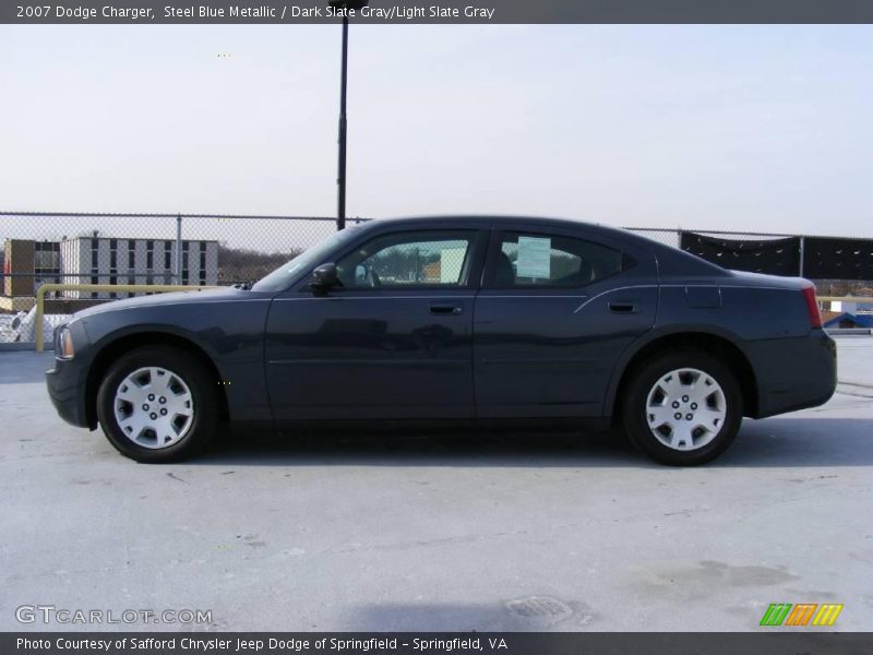 Steel Blue Metallic / Dark Slate Gray/Light Slate Gray 2007 Dodge Charger