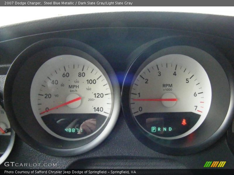 Steel Blue Metallic / Dark Slate Gray/Light Slate Gray 2007 Dodge Charger