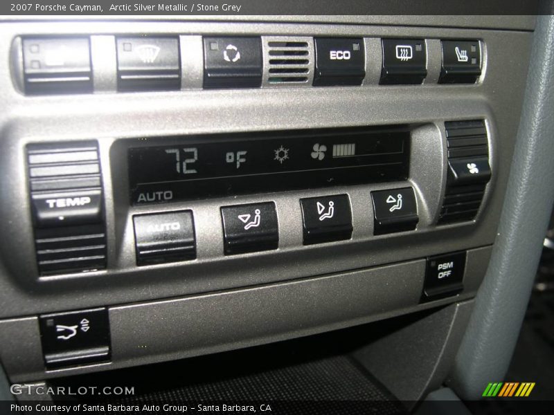 Arctic Silver Metallic / Stone Grey 2007 Porsche Cayman