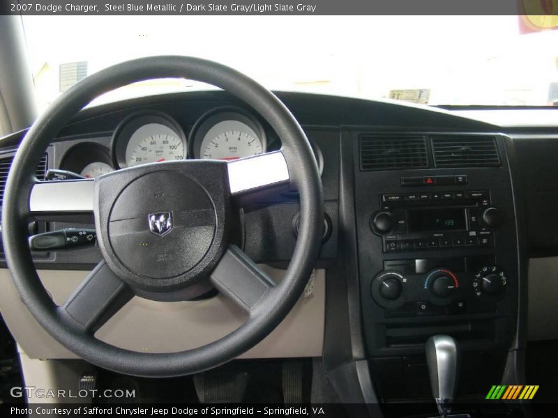 Steel Blue Metallic / Dark Slate Gray/Light Slate Gray 2007 Dodge Charger
