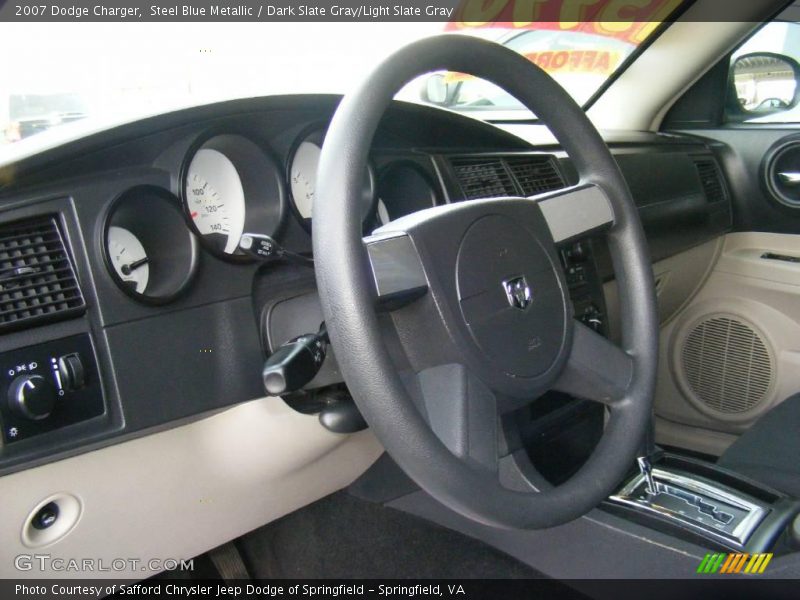 Steel Blue Metallic / Dark Slate Gray/Light Slate Gray 2007 Dodge Charger