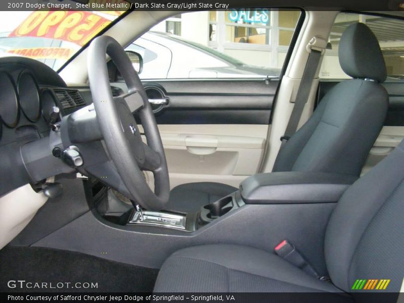 Steel Blue Metallic / Dark Slate Gray/Light Slate Gray 2007 Dodge Charger