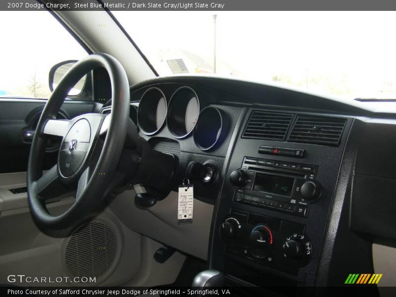 Steel Blue Metallic / Dark Slate Gray/Light Slate Gray 2007 Dodge Charger