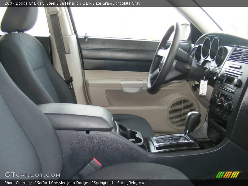 Steel Blue Metallic / Dark Slate Gray/Light Slate Gray 2007 Dodge Charger
