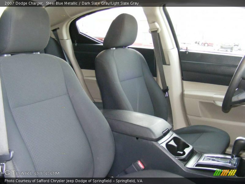 Steel Blue Metallic / Dark Slate Gray/Light Slate Gray 2007 Dodge Charger