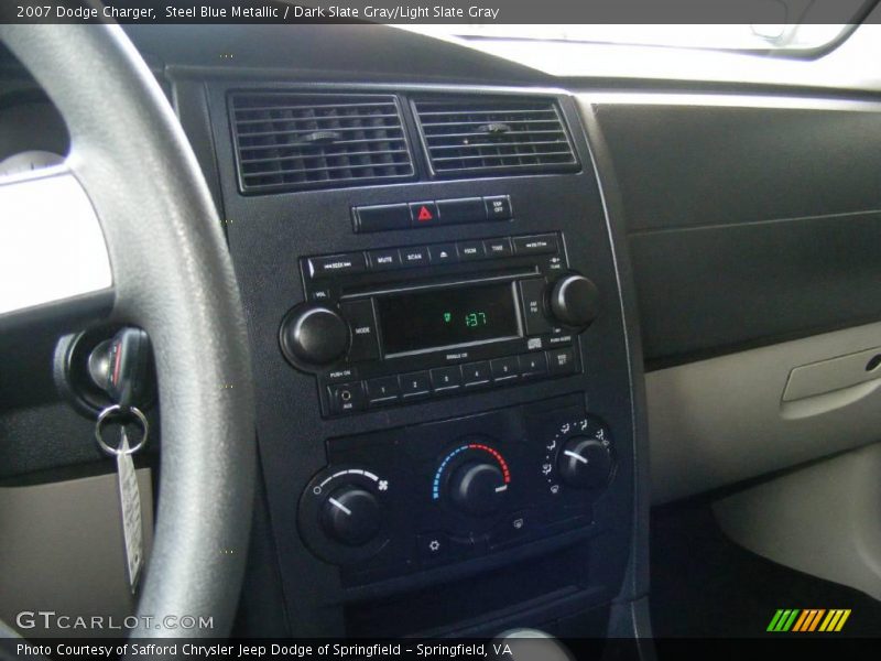Steel Blue Metallic / Dark Slate Gray/Light Slate Gray 2007 Dodge Charger