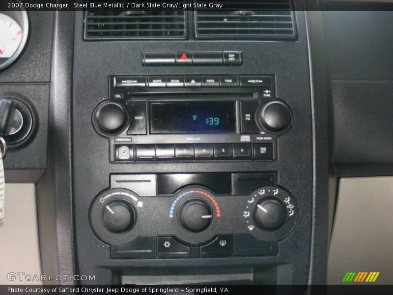 Steel Blue Metallic / Dark Slate Gray/Light Slate Gray 2007 Dodge Charger