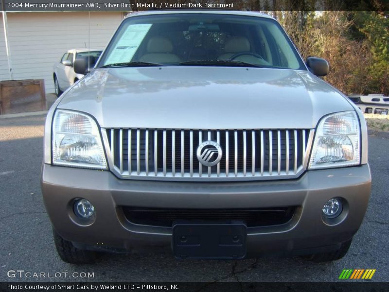 Silver Birch Metallic / Medium Dark Parchment 2004 Mercury Mountaineer AWD